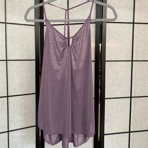 Lululemon Purple Thin Strap Loose Tank, Size 10